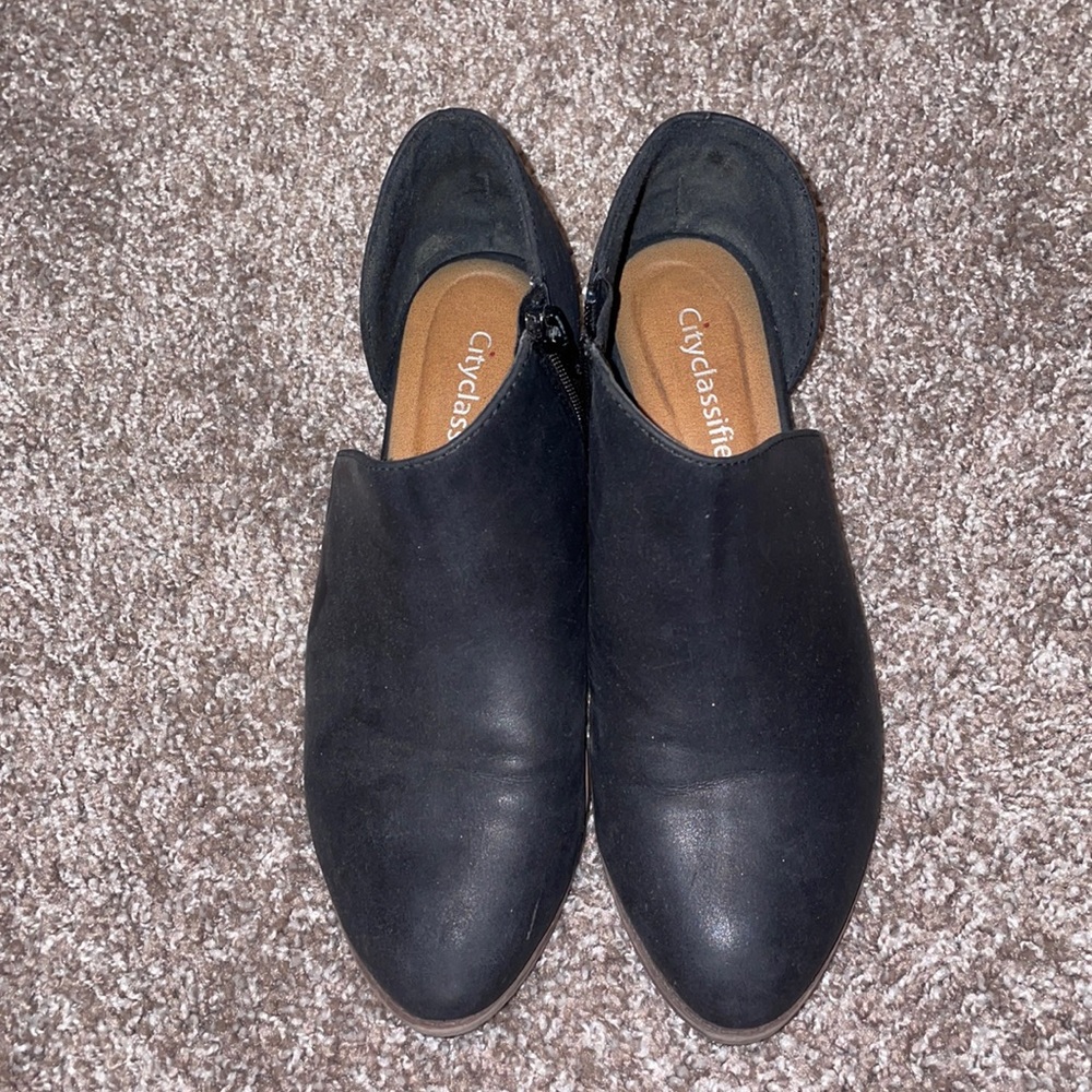Black booties